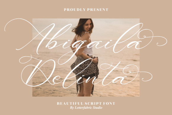 Abigaila Delinta Font for Creative Projects