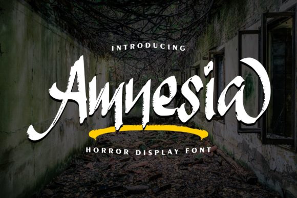 Amnesia: A Handwritten Font for Elegant Design