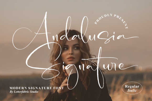 Andalusia Signature: A Font for Business Brilliance