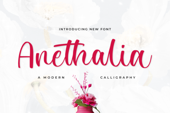 Anethalia: Elegant Script Font for Crafters