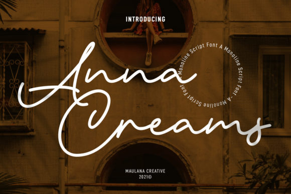 Anna Creams Font for Elegant Design