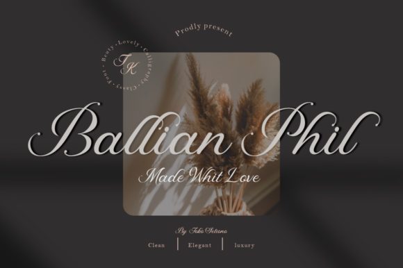 Ballian Phill: A Sweet Handwritten Font