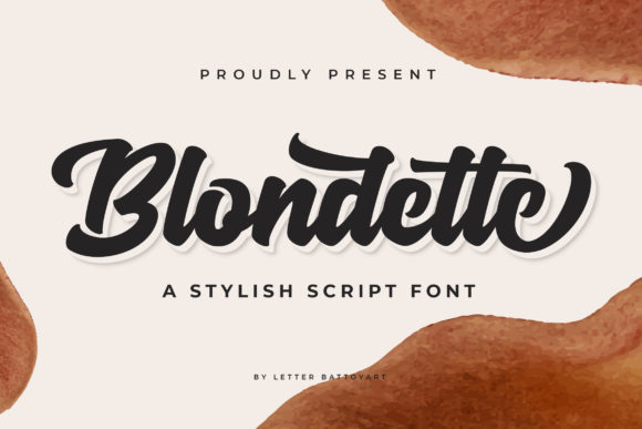 Blondette: A Retro Font for Bold Branding