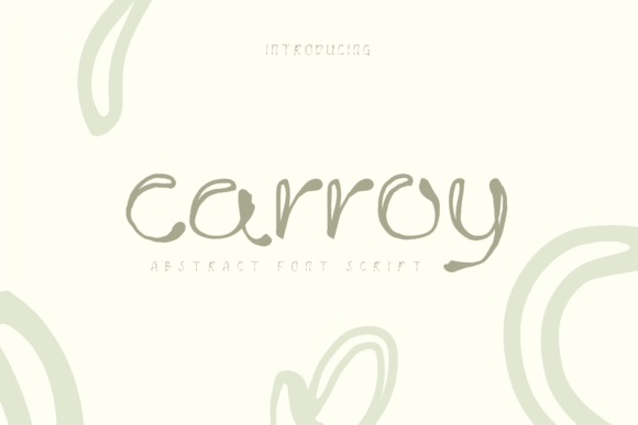 Carroy Font: Handwritten Elegance for Web Design