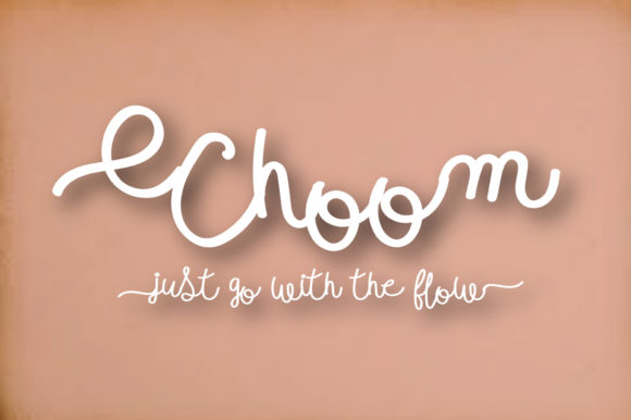 Choom: A Friendly Handwritten Font