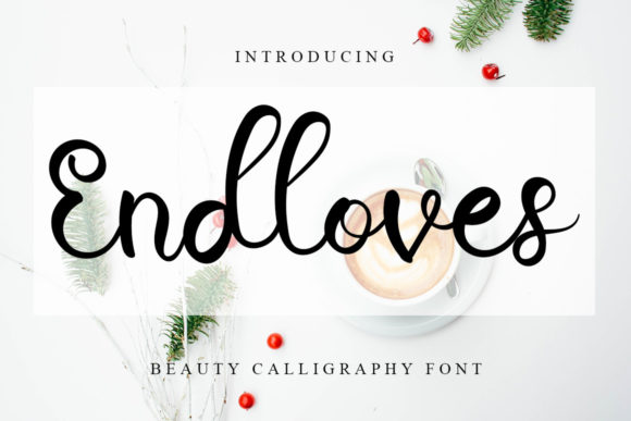 Endloves: A Flowing Script Font