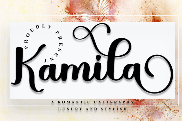 Kamila: A Graceful Script Font