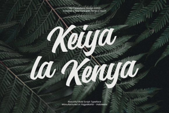 Keiya La Kenya: A Bold Retro Font for Creative Projects