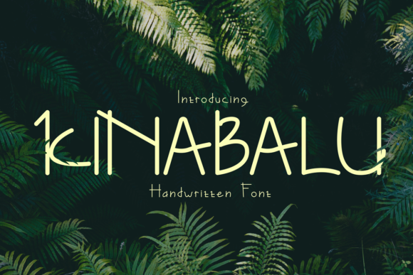 Kinabalu Font: Handwritten Elegance for Editorial Design