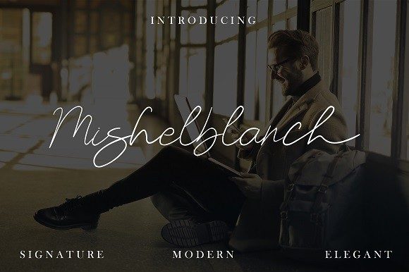 Mishelblanch: A Font for Elegant Branding