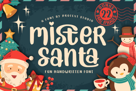 Mister Santa Font for Business