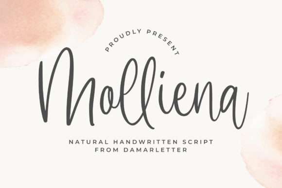 Molliena: A Romantic Script Font