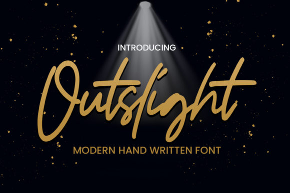 Outslight: A Luxurious Script Font