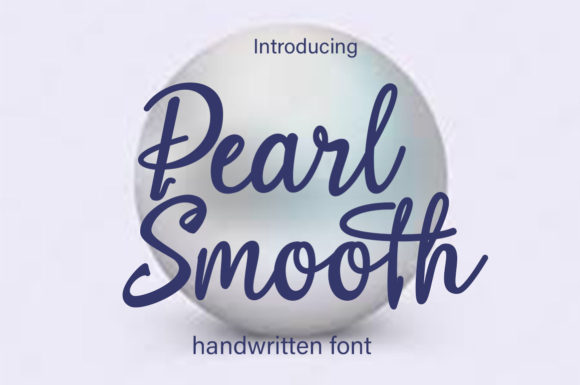 Pearl Smooth Font for Web Design