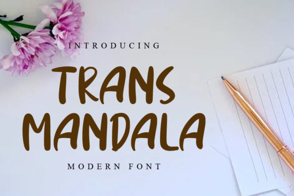 Trans Mandala Font Review