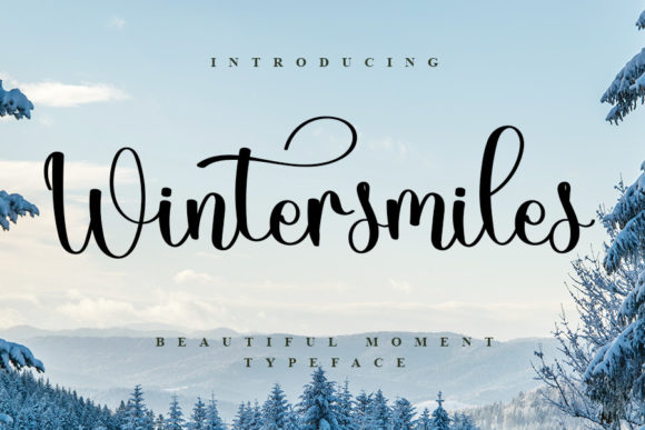 Wintersmiles Font: Elegant Script for Creative Projects